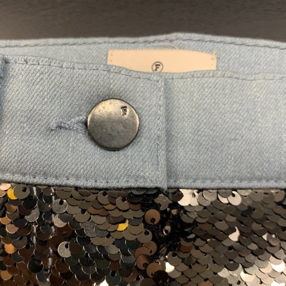 SEQUIN FRONT JEANS! - Picture 7 of 13